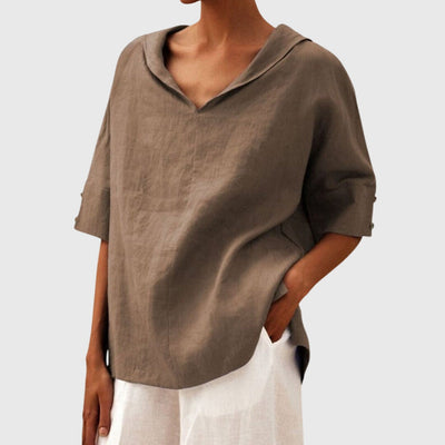 Norra™ - Casual Loose-Fit Blouse