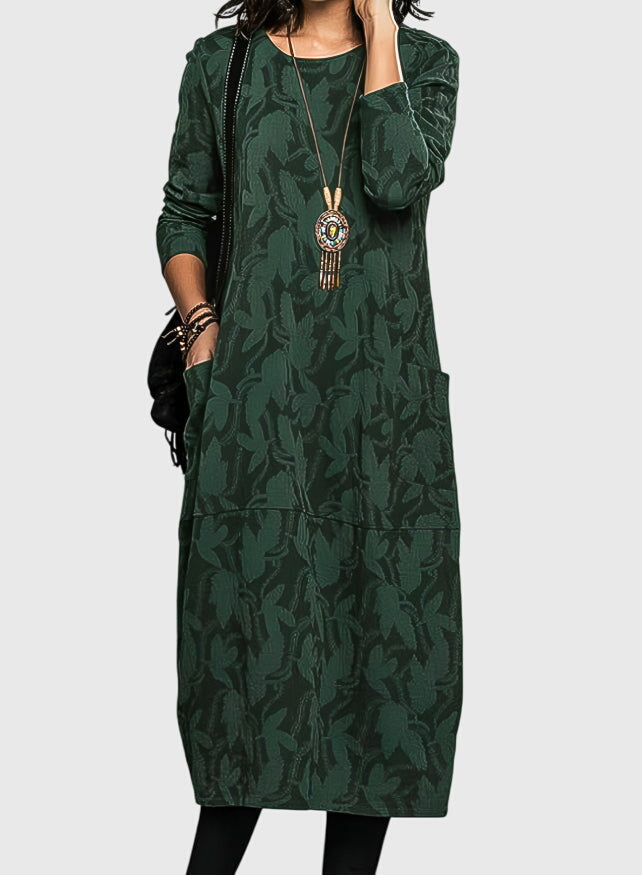 Eliza™ - Casual Round-Neck Dress