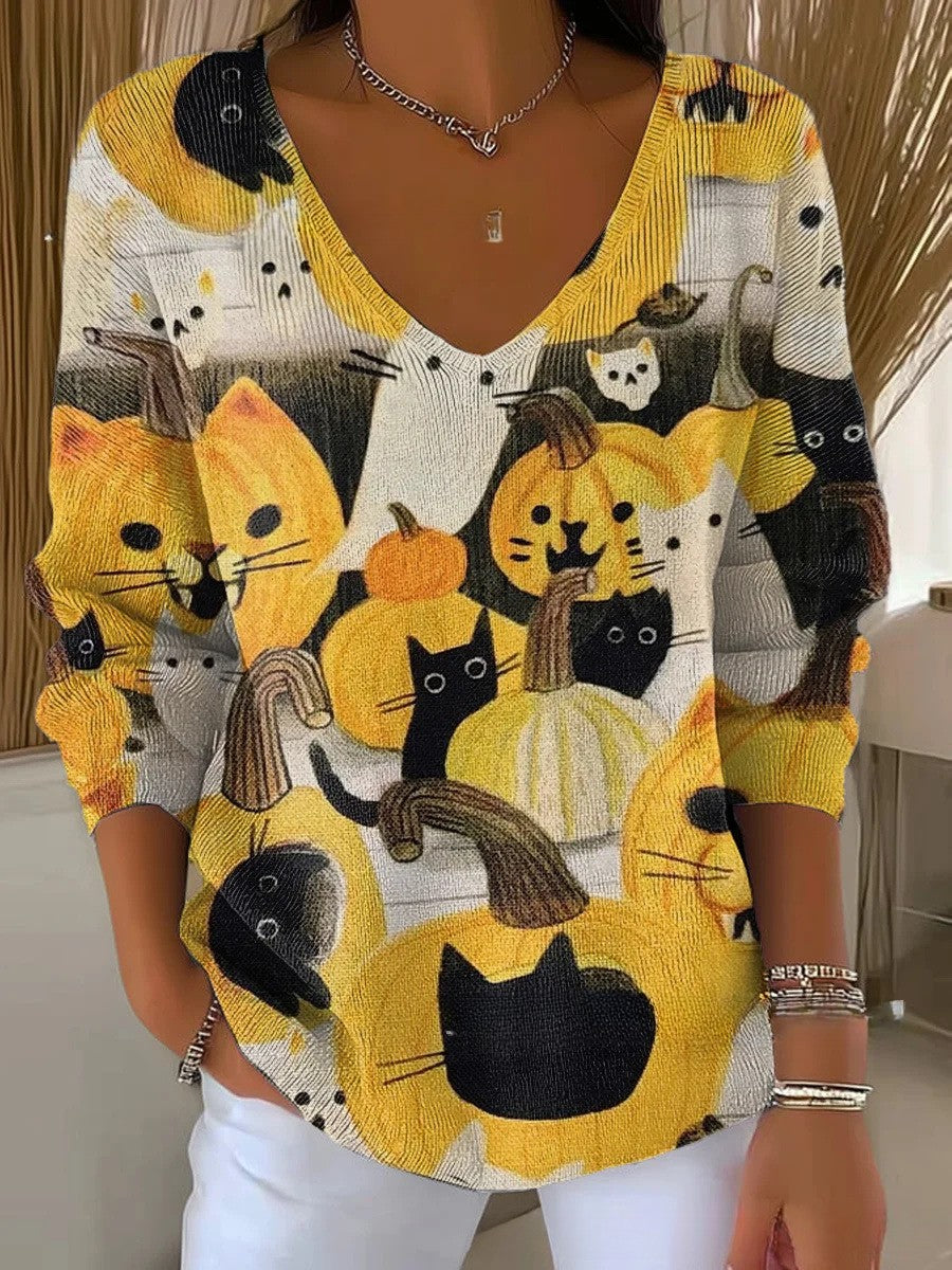 Fiera | Pullover with V-Neck