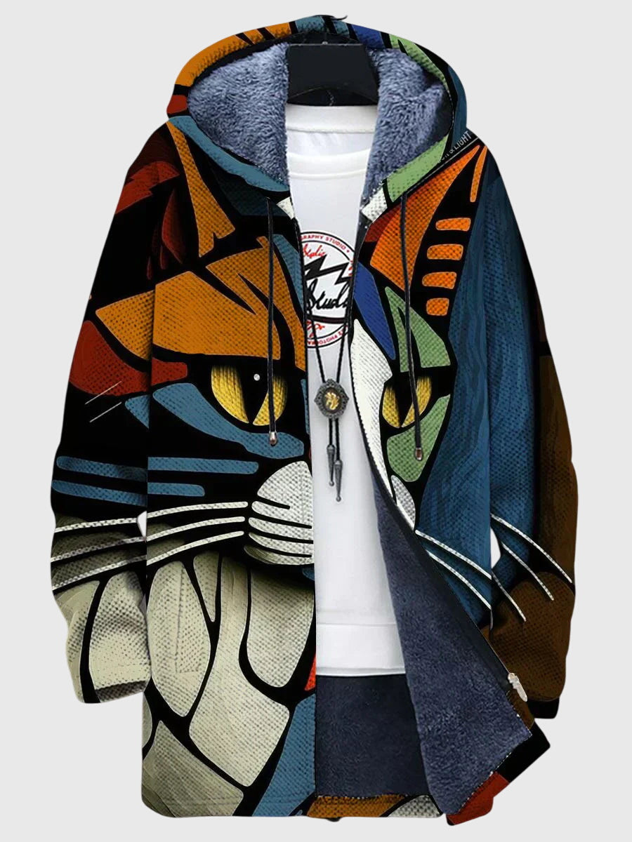Trinity | Jacket with artistic print