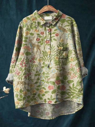 Cabby | Floral Forest Shirt