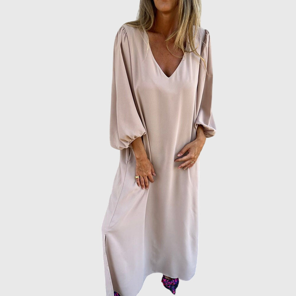 Olivia™ - Long Boho Dress with Pockets