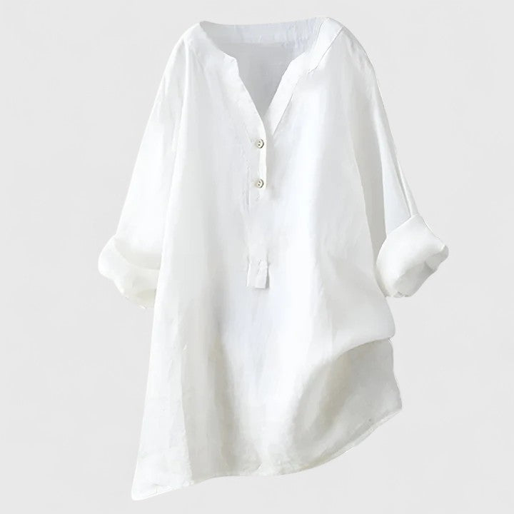 Kayla™ - Elegant Button-Front Shirt