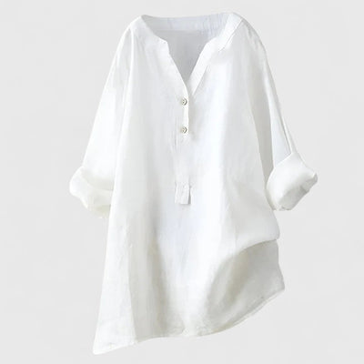 Kayla™ - Elegant Button-Front Shirt