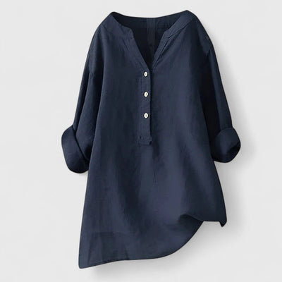 Kayla™ - Elegant Button-Front Shirt