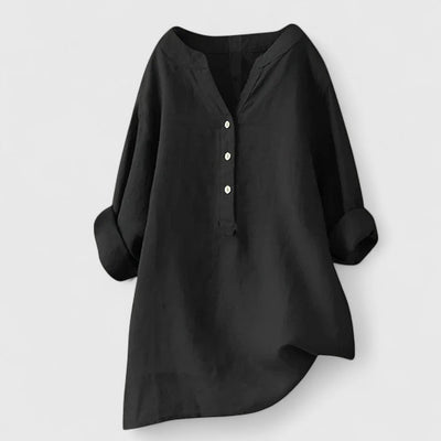 Kayla™ - Elegant Button-Front Shirt