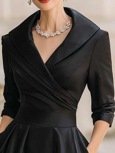 Abygail | Midi Satin Dress