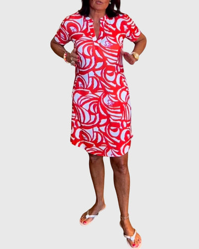 Mika™ - Flattering Avenue Walk Dress
