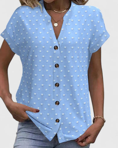 Kendall™ - Comfortable V-Neck Shirt