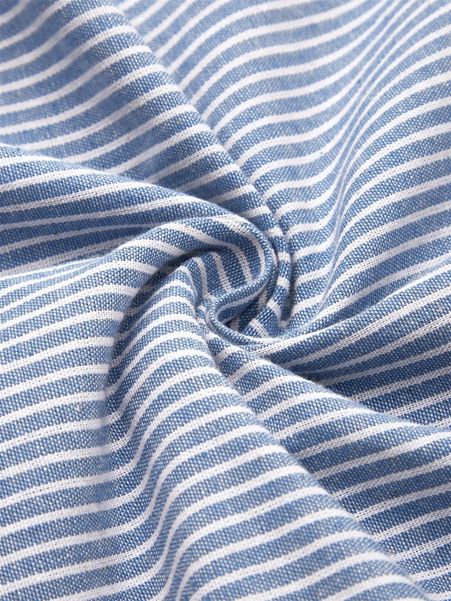 Quinn™ - Striped Midi Dress