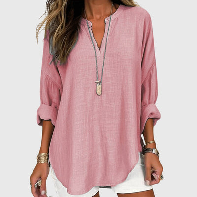 Kaia™ - Flowy Elegant Beach Shirt