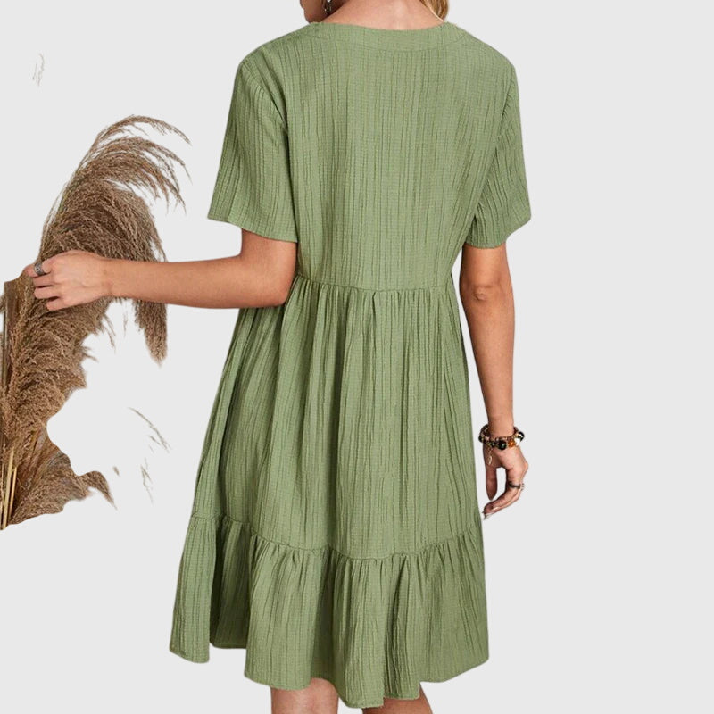 Janine™ - Elegant Flattering Dress