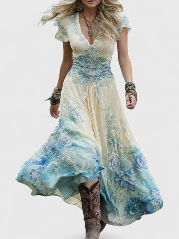 Samantha™ - Elegant Maxi Dress