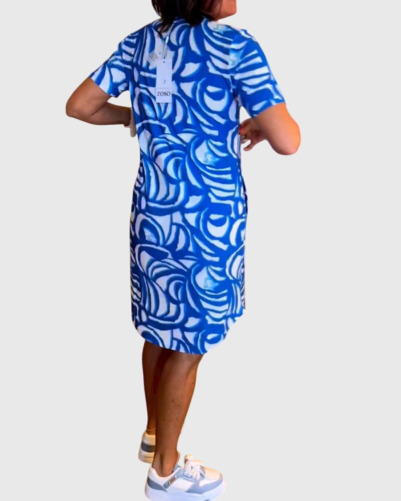 Mika™ - Flattering Avenue Walk Dress