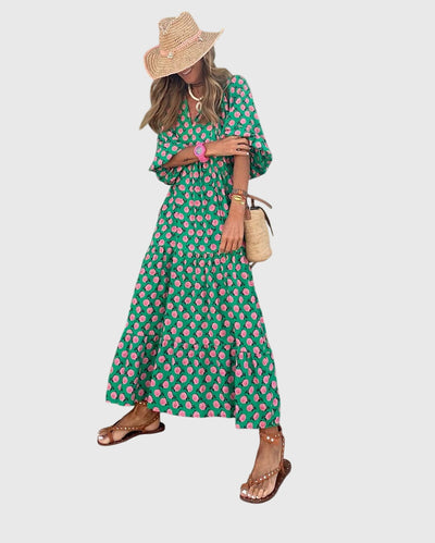 Isabelle™ - Boho Maxi Dress