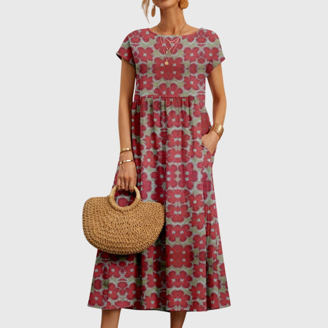 Eleanor™ - Chic Floral Dress