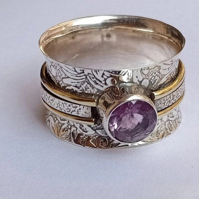 Mercy | Bohemian Crystal Meditation Ring