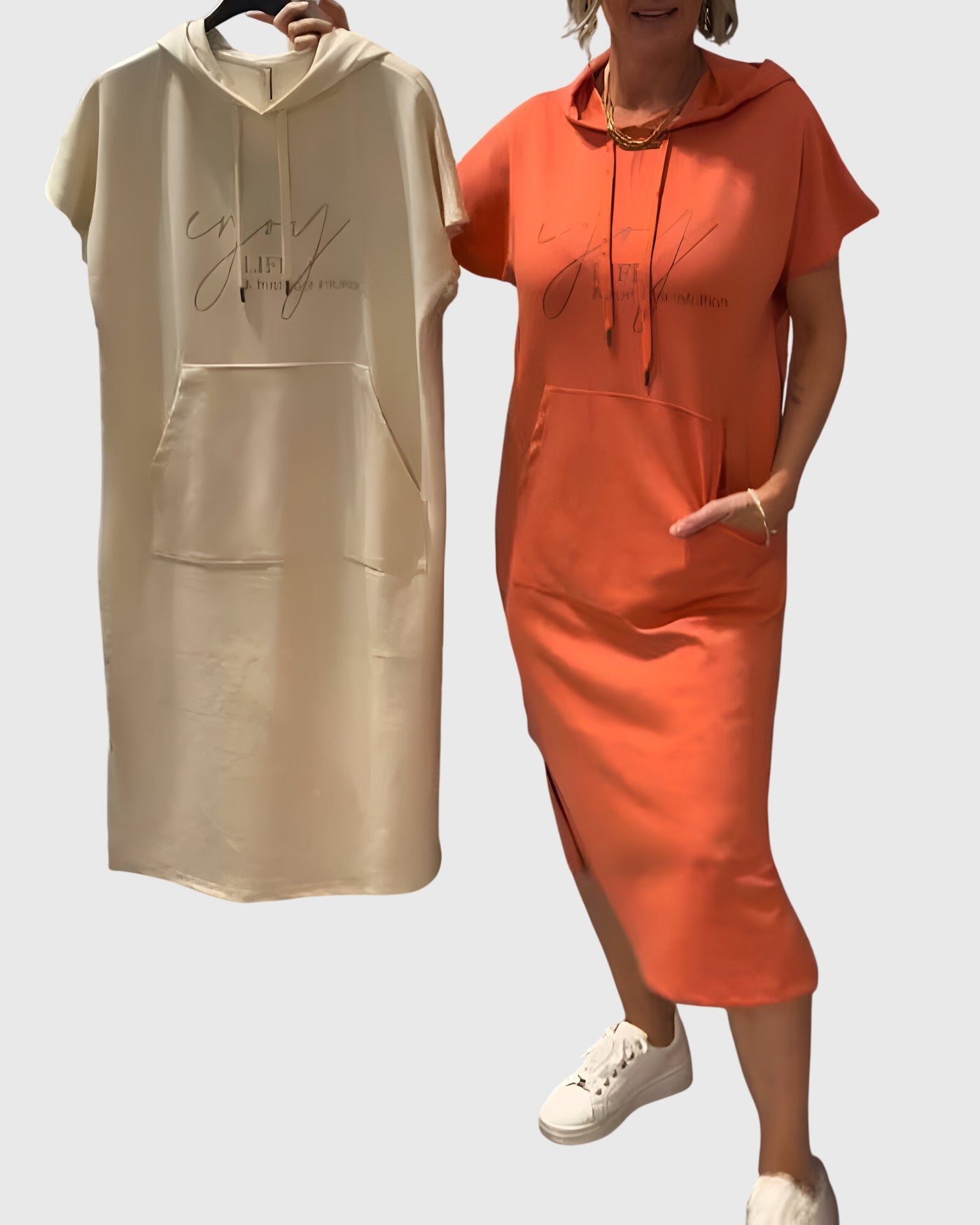 Camila™ - Casual Hoodie Dress