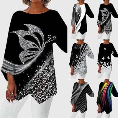 Bailey™ - Elegant Crew Neck Top