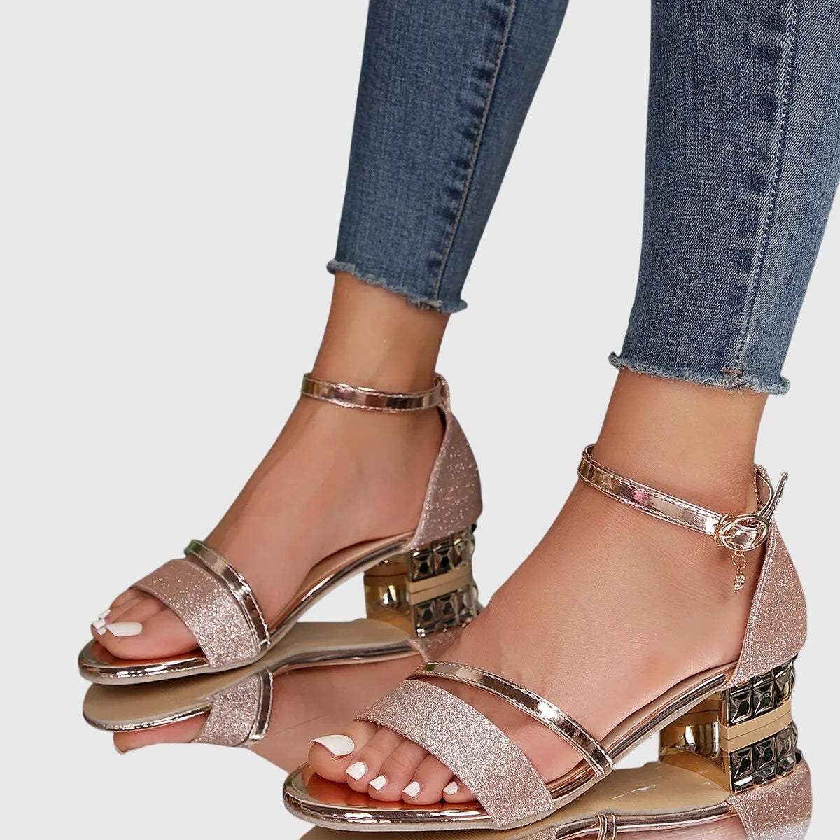 Gloriana™ - Orthopedic Heeled Sandals