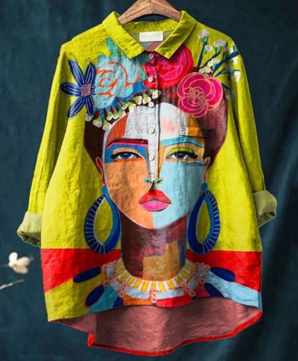 Lucinda | Artistic Portrait Shirt