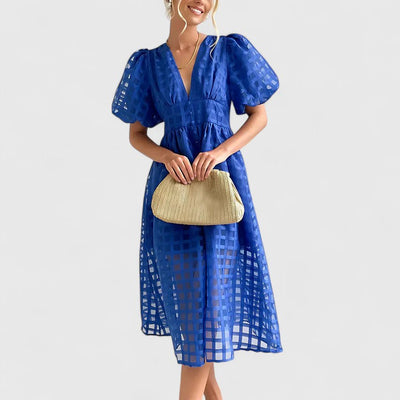 Clara™ - Elegant Midi Dress