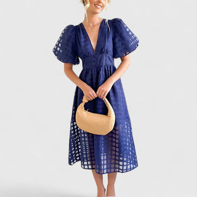 Clara™ - Elegant Midi Dress