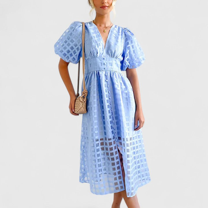 Clara™ - Elegant Midi Dress