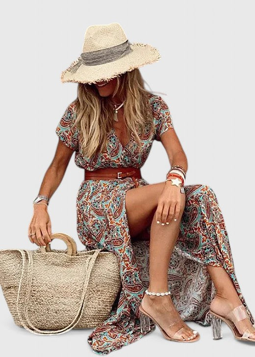 Eva™ - Sophisticated Maxi Dress
