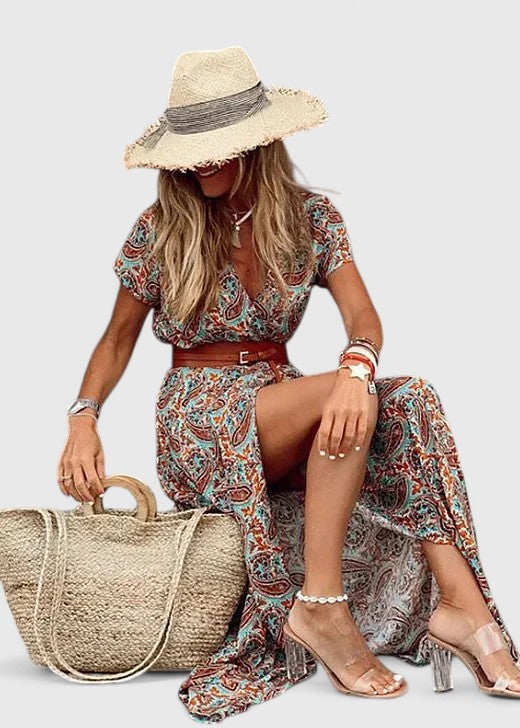 Julia™ - Stylish Boho Maxi Dress