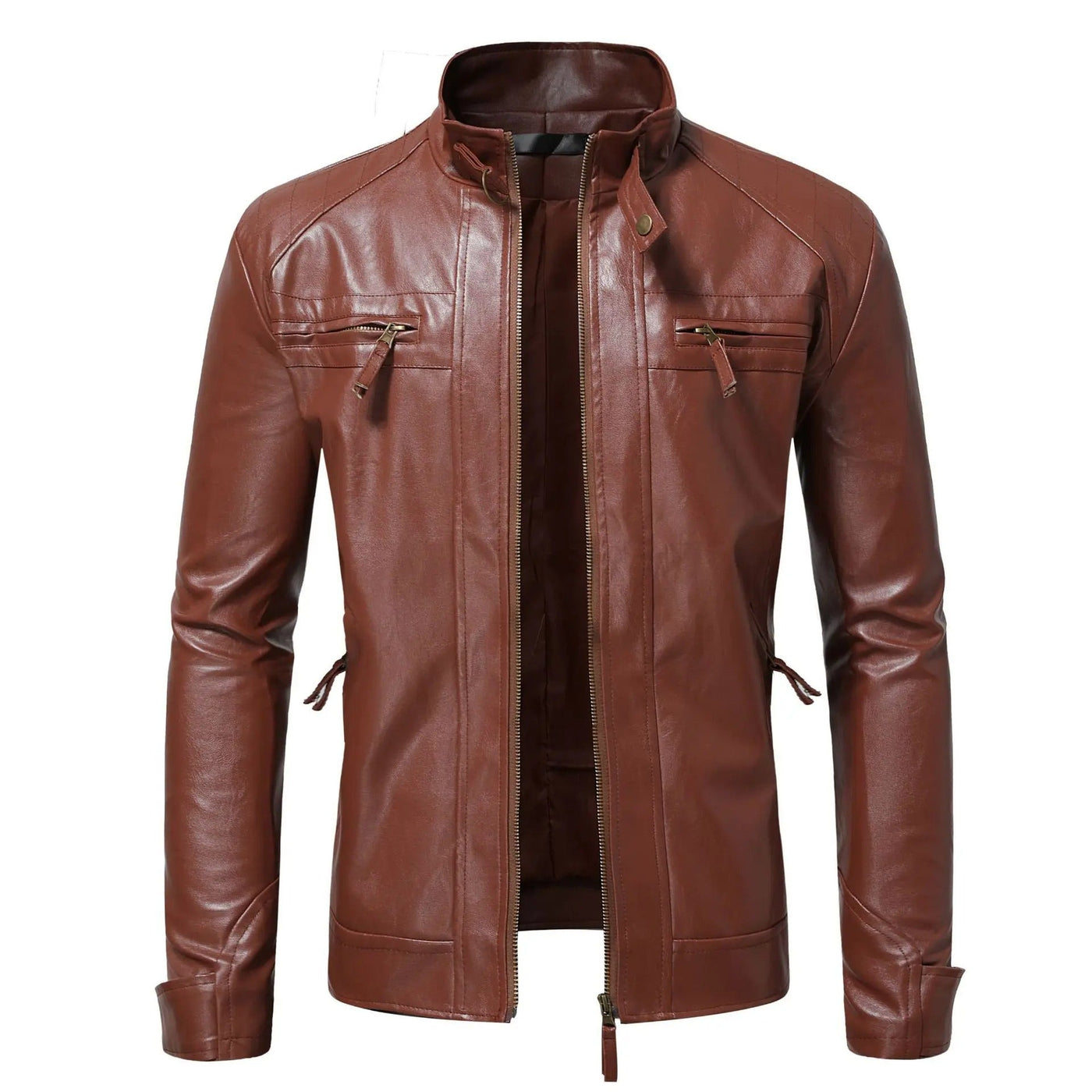 Theo | Elegant Men's Leather Jacket