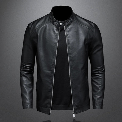 Asher | Classic Leather Jacket