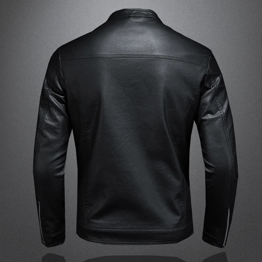 Asher | Classic Leather Jacket