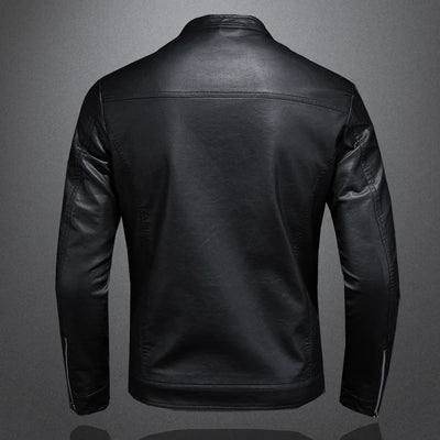 Asher | Classic Leather Jacket