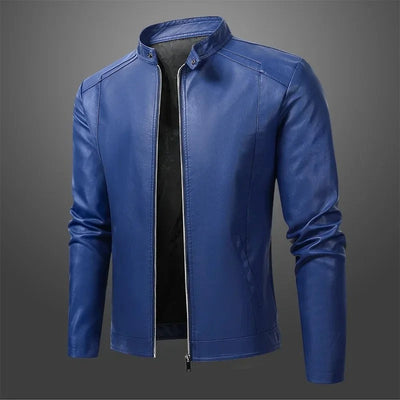 Orly | Elegant Men's Biker Leather Jacket