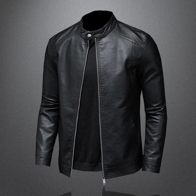 Asher | Classic Leather Jacket