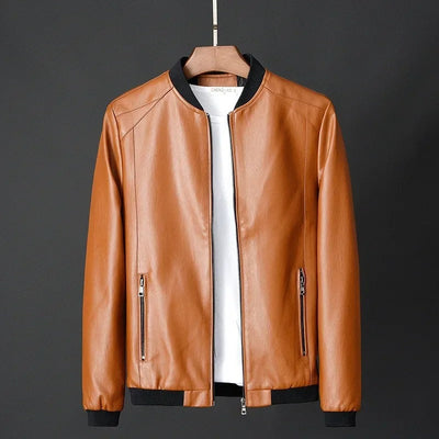 Ethan | Leather Biker Jacket