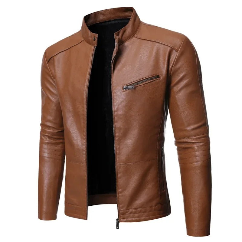 Keanu | Elegant Leather Jacket