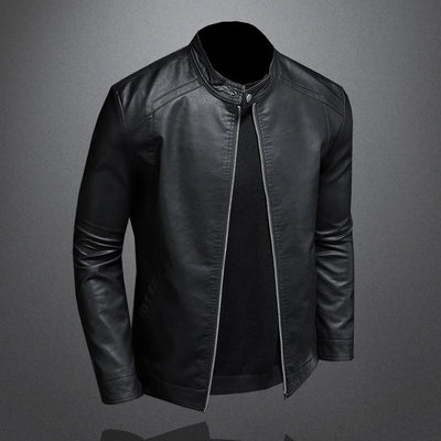 Asher | Classic Leather Jacket