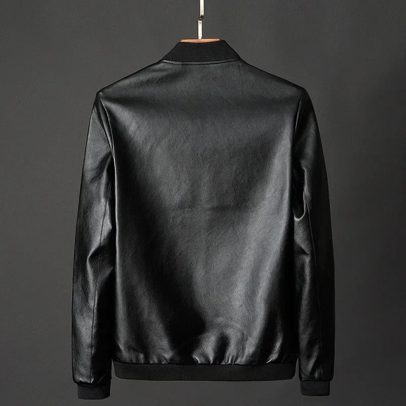 Ethan | Leather Biker Jacket