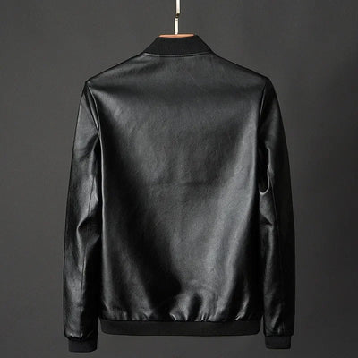 Ethan | Leather Biker Jacket