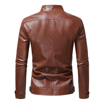Theo | Elegant Men's Leather Jacket