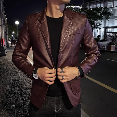 Levi | Casual Leather Jacket