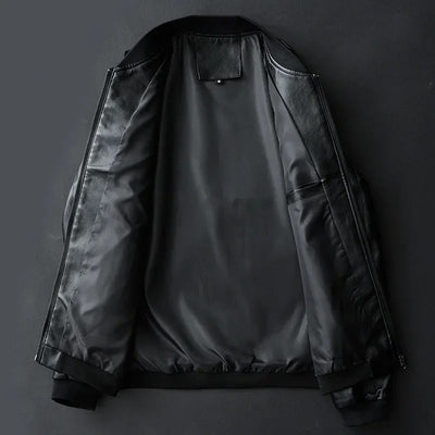 Ethan | Leather Biker Jacket