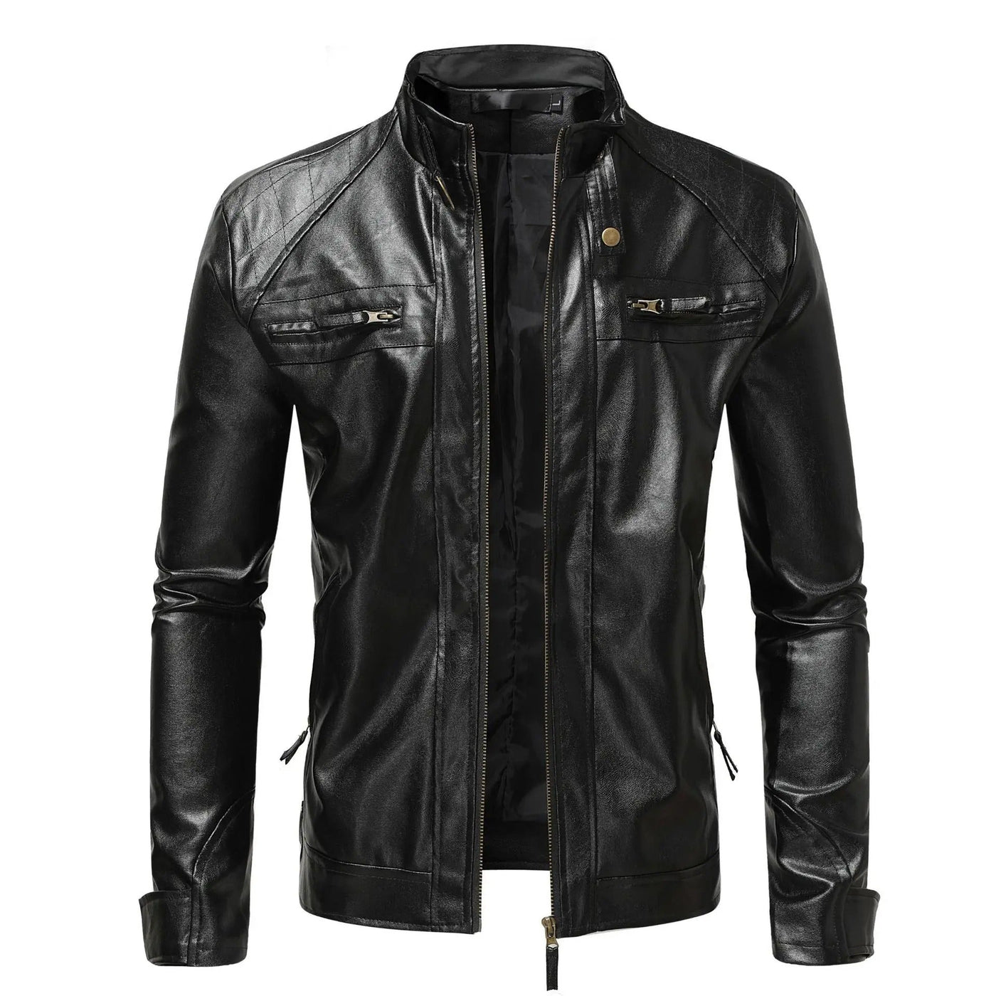 Theo | Elegant Men's Leather Jacket