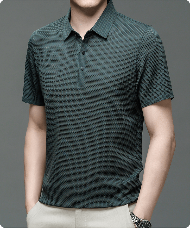 Bracciano Silk Polo Shirt