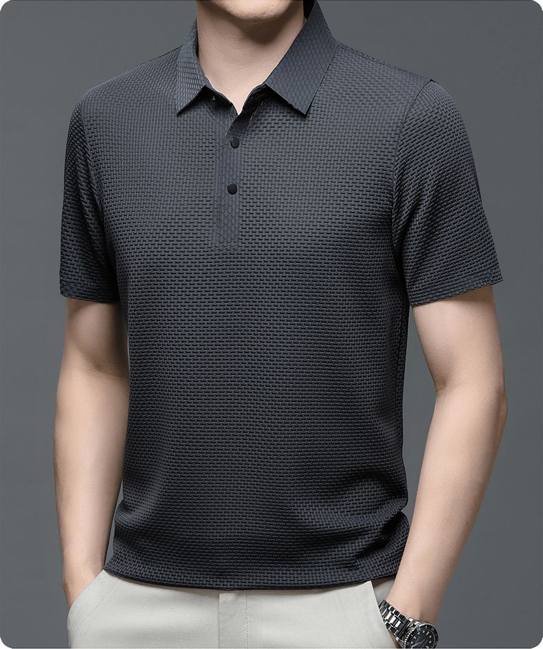 Bracciano Silk Polo Shirt