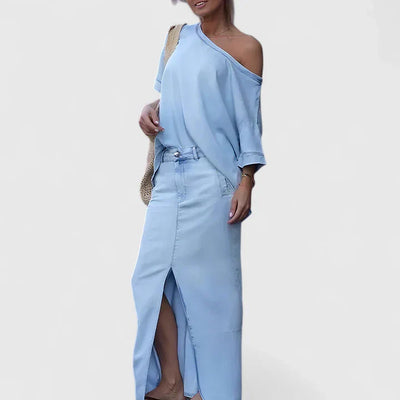 Charlie™ - Elegant Maxi Skirt Set