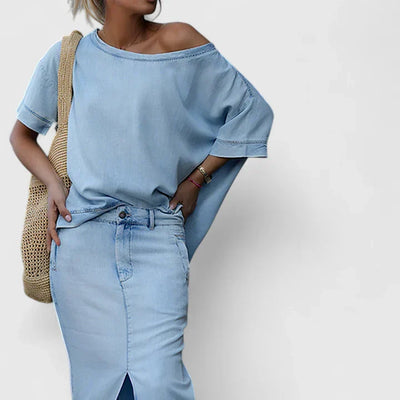 Charlie™ - Elegant Maxi Skirt Set