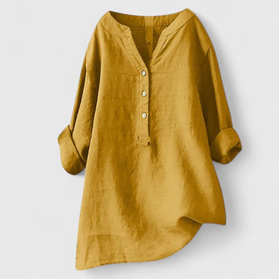 Kayla™ - Elegant Button-Front Shirt